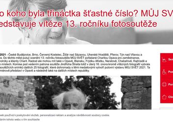 Charita Přerov se umístila v 13. ročníku fotografické soutěže MŮJ SVĚT