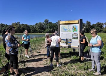 Walkingovalo se kolem nového Biocentra v Kojetíně