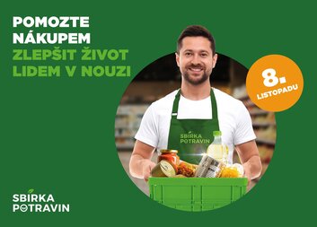 Sbírka potravin - 8.11.2025