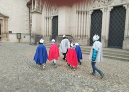 TKS - Olomouc, arcibiskupovo požehnání koledníkům 