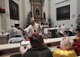 TKS 2025 - Olomouc, arcibiskupovo požehnání koledníkům