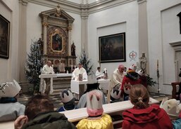 TKS 2025 - Olomouc, arcibiskupovo požehnání koledníkům