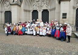 TKS 2025 - Olomouc, arcibiskupovo požehnání koledníkům