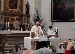 TKS 2025 - Olomouc, arcibiskupovo požehnání koledníkům